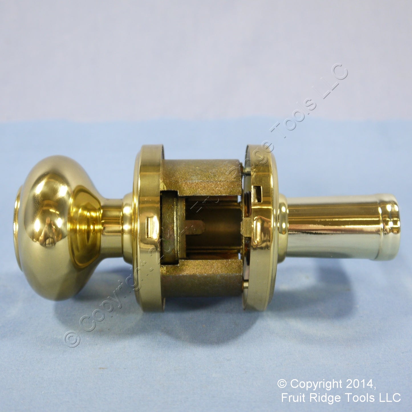 6 Left Weslock Traditonale Impresa 640 Polished Brass Keylock Knob Bordeau Latch