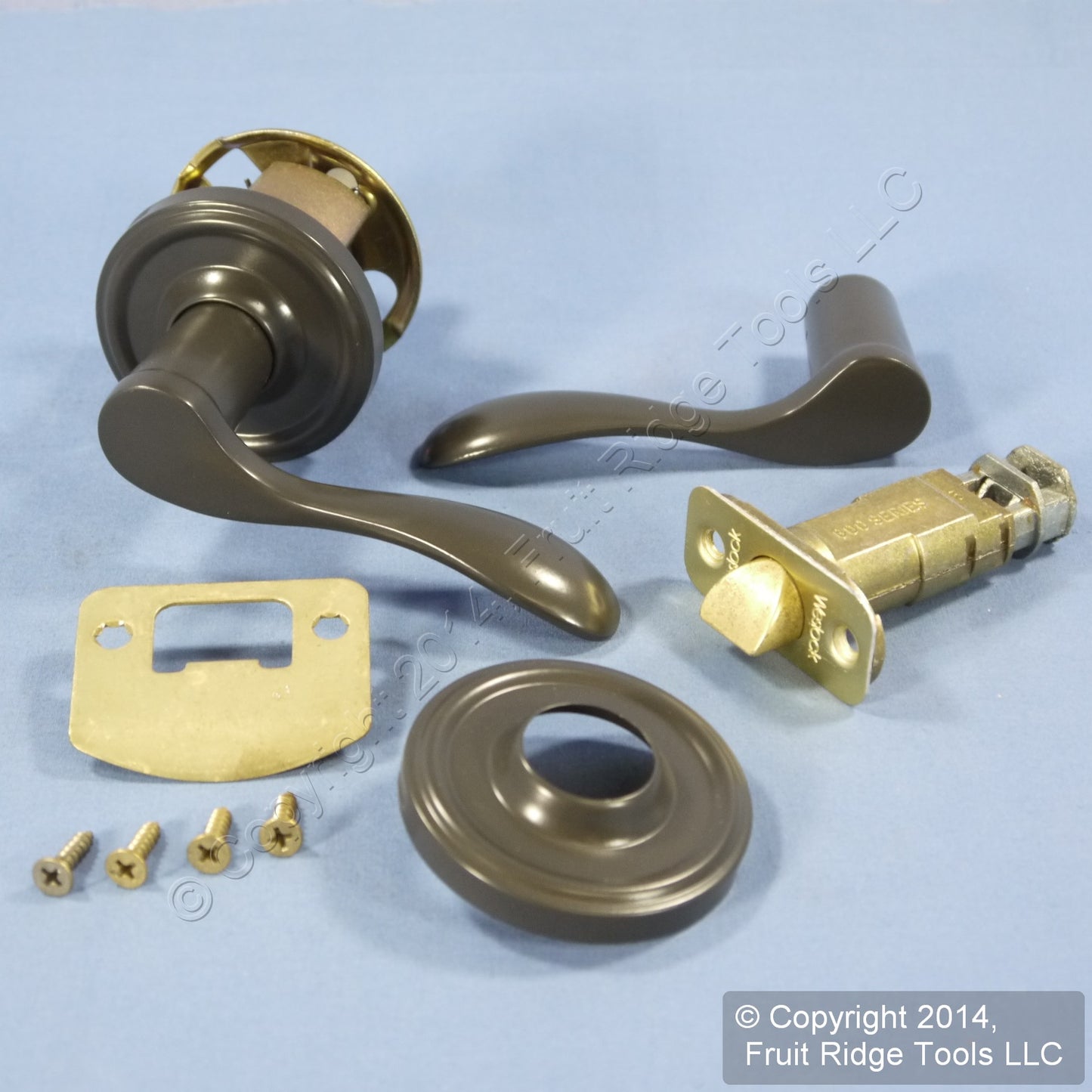 Weslock R600BOR01BOR01 Gray Right Hand Passage Closet Door Lever 600 Bordeau