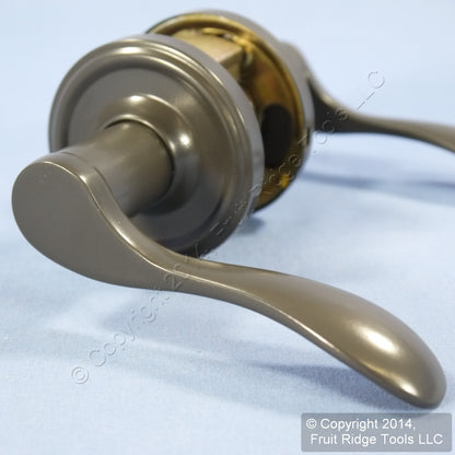 Weslock R600BOR01BOR01 Gray Right Hand Passage Closet Door Lever 600 Bordeau