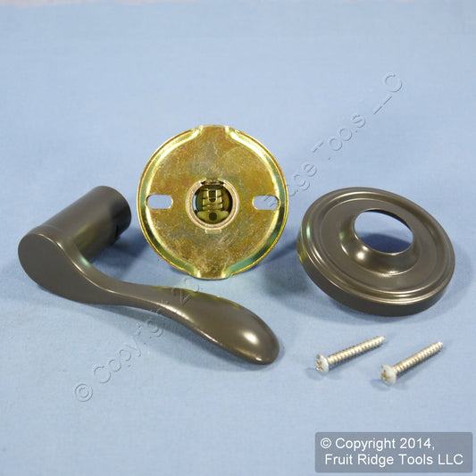 Right Weslock Traditonale Bordeau 605 Gray Dummy Closet Door Lever