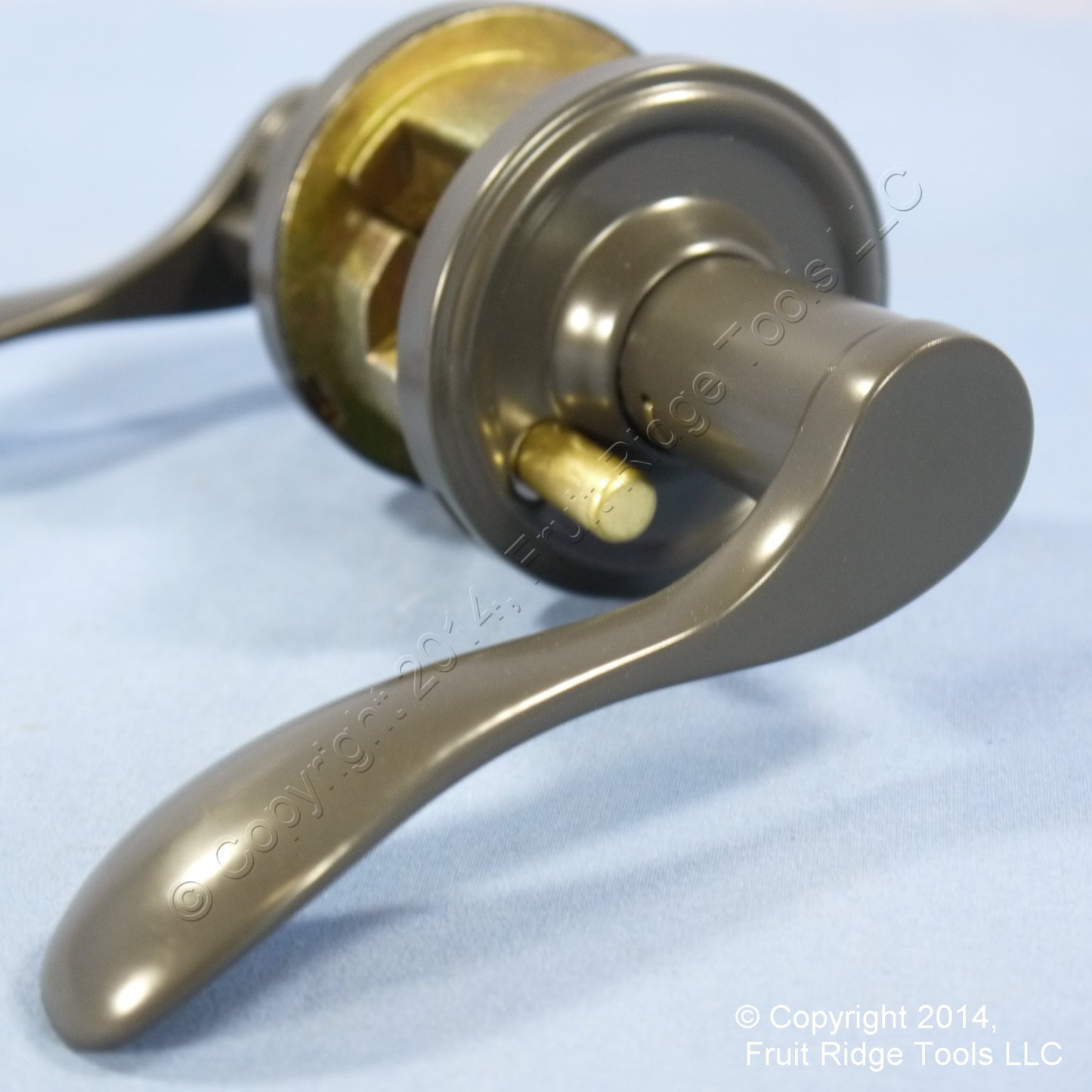 Right Weslock Traditonale Bordeau 640 Gray Keylock Lever Handle