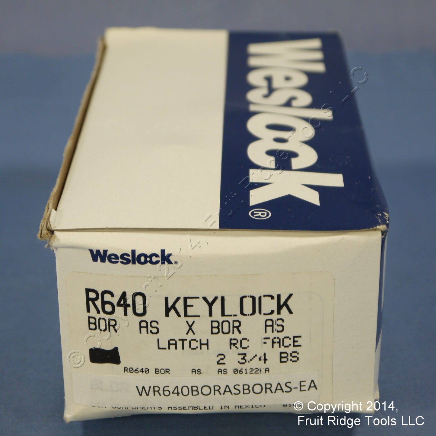 Right Weslock Traditonale Bordeau 640 Weathered Pewter Keylock Lever Handle