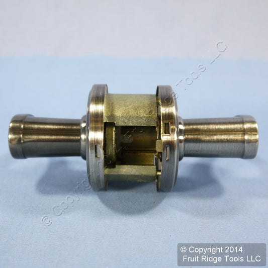 6 Right Weslock Traditonale Bordeau 640 Weathered Pewter Keylock Lever Handles