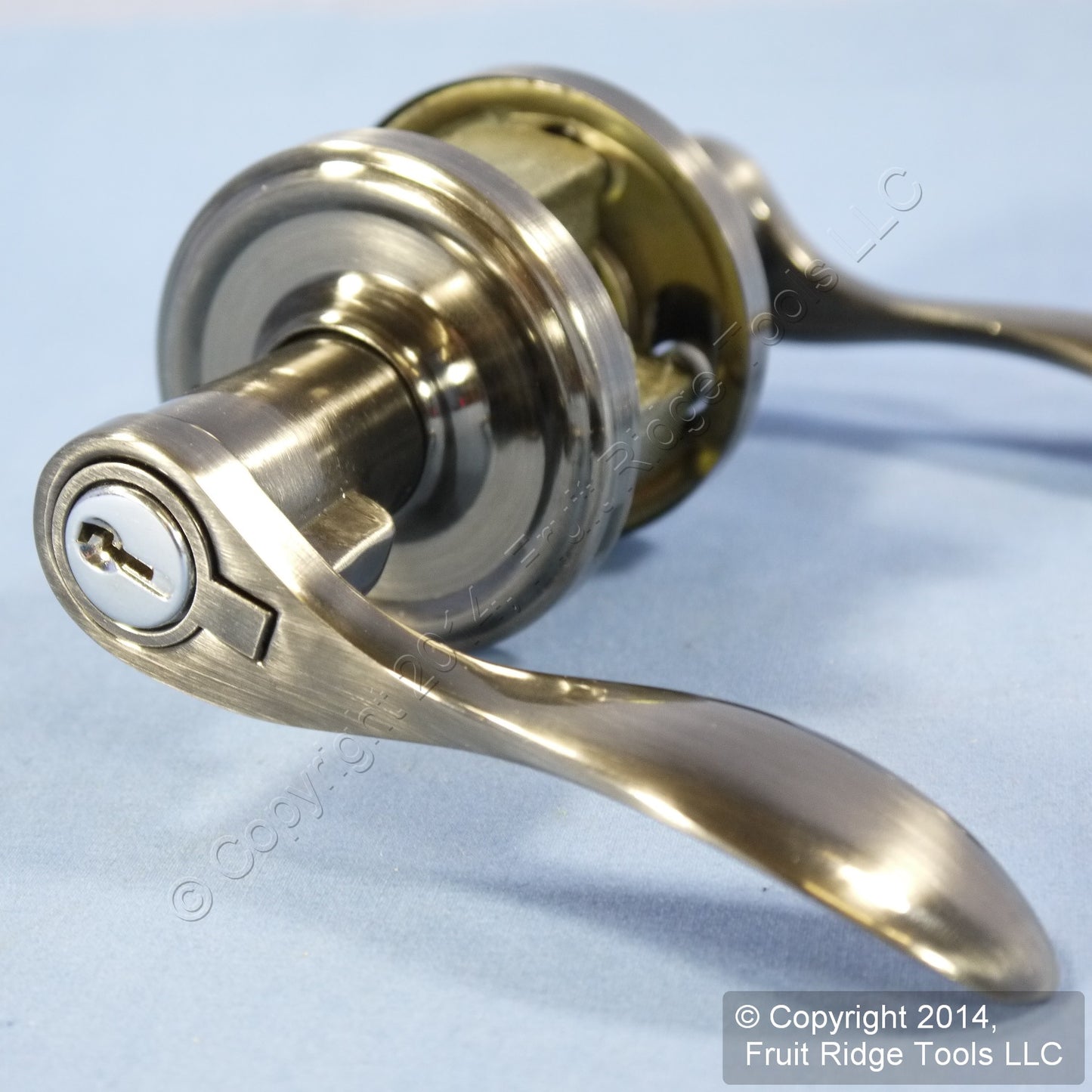 6 Right Weslock Traditonale Bordeau 640 Weathered Pewter Keylock Lever Handles