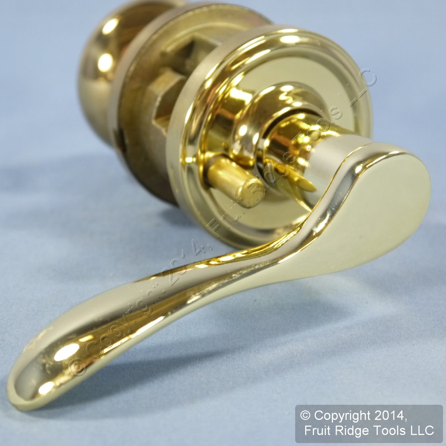 Right Weslock Polished Brass Traditonale Impresa 640 Keylock Knob Bordeau Latch