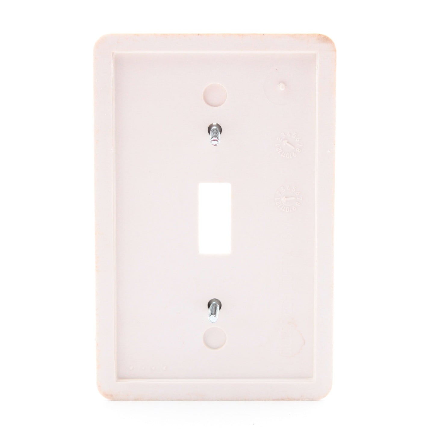 Weybridge SWP102-01 Travertine Beige 1-Gang Cast Stone Toggle Switch Wallplate