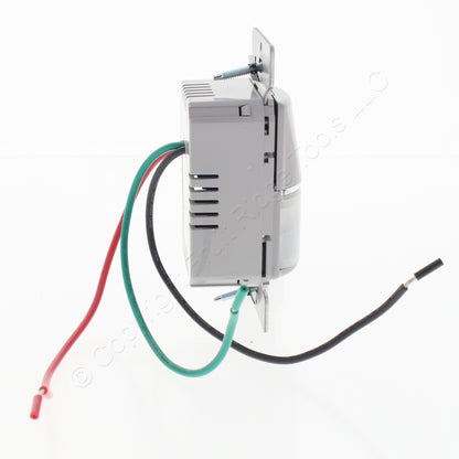 WattStopper WS-250-G Gray PIR Wall Switch Sensor Control 1000VA 120V 1800VA 277V
